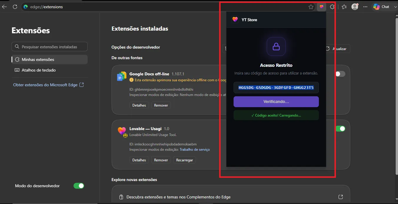 Passo 08: Insira sua Key de ativação