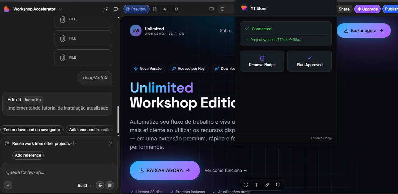 Passo 10: Prova real: este site foi feito com a ferramenta